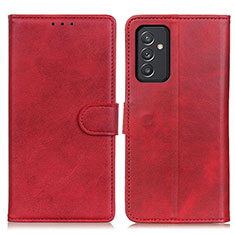 Handytasche Stand Schutzhülle Flip Leder Hülle A05D für Samsung Galaxy A15 4G Rot