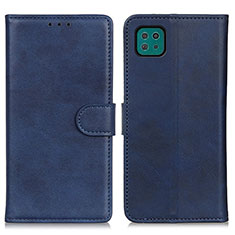 Handytasche Stand Schutzhülle Flip Leder Hülle A05D für Samsung Galaxy A22 5G Blau
