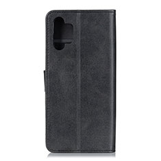 Handytasche Stand Schutzhülle Flip Leder Hülle A05D für Samsung Galaxy A32 4G Schwarz