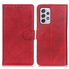 Handytasche Stand Schutzhülle Flip Leder Hülle A05D für Samsung Galaxy A73 5G Rot