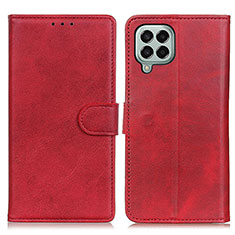 Handytasche Stand Schutzhülle Flip Leder Hülle A05D für Samsung Galaxy M33 5G Rot