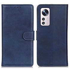 Handytasche Stand Schutzhülle Flip Leder Hülle A05D für Xiaomi Mi 12 Lite 5G Blau