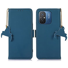 Handytasche Stand Schutzhülle Flip Leder Hülle A05D für Xiaomi Redmi 11A 4G Blau