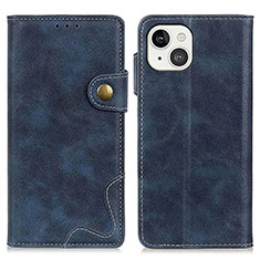 Handytasche Stand Schutzhülle Flip Leder Hülle A06 für Apple iPhone 13 Blau