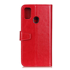 Handytasche Stand Schutzhülle Flip Leder Hülle A06D für Motorola Moto G41 Rot