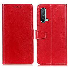 Handytasche Stand Schutzhülle Flip Leder Hülle A06D für OnePlus Nord CE 5G Rot