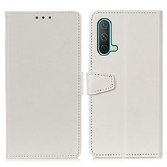 Handytasche Stand Schutzhülle Flip Leder Hülle A06D für OnePlus Nord CE 5G Weiß