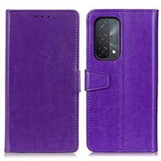 Handytasche Stand Schutzhülle Flip Leder Hülle A06D für OnePlus Nord N200 5G Violett