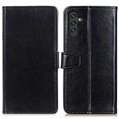 Handytasche Stand Schutzhülle Flip Leder Hülle A06D für Samsung Galaxy A04s Schwarz