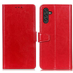 Handytasche Stand Schutzhülle Flip Leder Hülle A06D für Samsung Galaxy A13 5G Rot