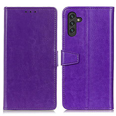 Handytasche Stand Schutzhülle Flip Leder Hülle A06D für Samsung Galaxy A13 5G Violett