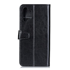 Handytasche Stand Schutzhülle Flip Leder Hülle A06D für Samsung Galaxy A32 4G Schwarz