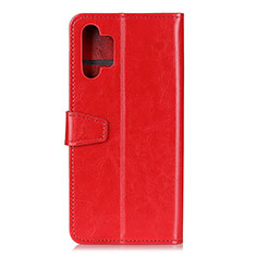 Handytasche Stand Schutzhülle Flip Leder Hülle A06D für Samsung Galaxy A32 5G Rot