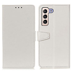 Handytasche Stand Schutzhülle Flip Leder Hülle A06D für Samsung Galaxy S21 Plus 5G Weiß