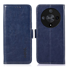 Handytasche Stand Schutzhülle Flip Leder Hülle A07D für Huawei Honor Magic6 Lite 5G Blau