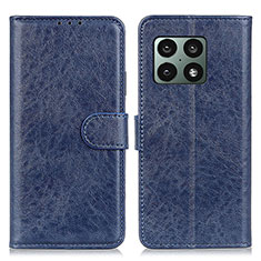 Handytasche Stand Schutzhülle Flip Leder Hülle A07D für OnePlus 10 Pro 5G Blau