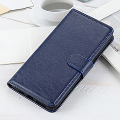 Handytasche Stand Schutzhülle Flip Leder Hülle A07D für OnePlus 9 5G Blau