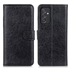 Handytasche Stand Schutzhülle Flip Leder Hülle A07D für Samsung Galaxy A05s Schwarz