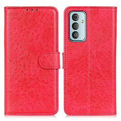 Handytasche Stand Schutzhülle Flip Leder Hülle A07D für Samsung Galaxy F23 5G Rot