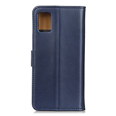 Handytasche Stand Schutzhülle Flip Leder Hülle A08D für Motorola Moto Edge S 5G Blau