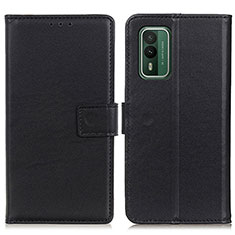 Handytasche Stand Schutzhülle Flip Leder Hülle A08D für Nokia XR21 Schwarz