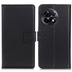 Handytasche Stand Schutzhülle Flip Leder Hülle A08D für OnePlus 11R 5G Schwarz