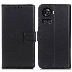 Handytasche Stand Schutzhülle Flip Leder Hülle A08D für OnePlus Ace 5G Schwarz