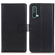 Handytasche Stand Schutzhülle Flip Leder Hülle A08D für OnePlus Nord CE 5G Schwarz