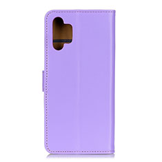 Handytasche Stand Schutzhülle Flip Leder Hülle A08D für Samsung Galaxy A32 4G Violett