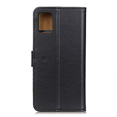 Handytasche Stand Schutzhülle Flip Leder Hülle A08D für Samsung Galaxy A52 4G Schwarz