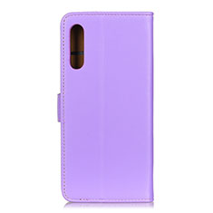 Handytasche Stand Schutzhülle Flip Leder Hülle A08D für Samsung Galaxy M02 Violett