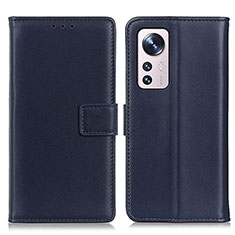 Handytasche Stand Schutzhülle Flip Leder Hülle A08D für Xiaomi Mi 12 Lite 5G Blau