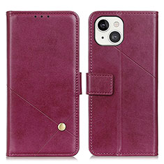 Handytasche Stand Schutzhülle Flip Leder Hülle A09 für Apple iPhone 13 Violett