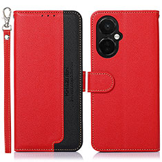 Handytasche Stand Schutzhülle Flip Leder Hülle A09D für Oppo K11x 5G Rot