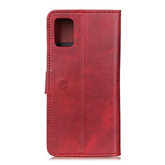 Handytasche Stand Schutzhülle Flip Leder Hülle A09D für Samsung Galaxy A52 5G Rot