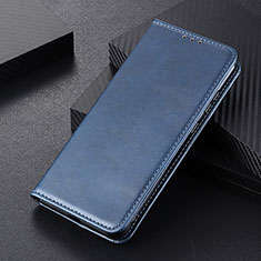 Handytasche Stand Schutzhülle Flip Leder Hülle A09D für Samsung Galaxy S21 5G Blau