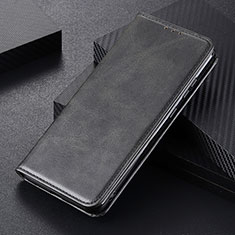 Handytasche Stand Schutzhülle Flip Leder Hülle A09D für Samsung Galaxy S21 5G Schwarz