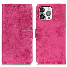 Handytasche Stand Schutzhülle Flip Leder Hülle A10 für Apple iPhone 13 Pro Pink