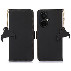 Handytasche Stand Schutzhülle Flip Leder Hülle A11D für OnePlus Nord CE 3 5G Schwarz