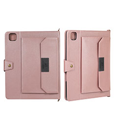 Handytasche Stand Schutzhülle Flip Leder Hülle AD1 für Apple iPad Pro 11 (2020) Rosegold