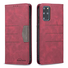 Handytasche Stand Schutzhülle Flip Leder Hülle B01F für Samsung Galaxy S20 Plus 5G Rot