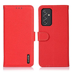 Handytasche Stand Schutzhülle Flip Leder Hülle B01H für Samsung Galaxy A15 4G Rot
