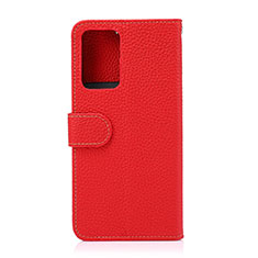 Handytasche Stand Schutzhülle Flip Leder Hülle B01H für Samsung Galaxy A52 5G Rot