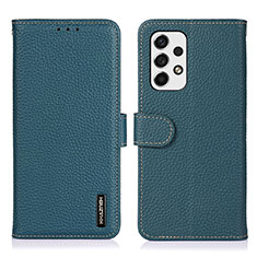 Handytasche Stand Schutzhülle Flip Leder Hülle B01H für Samsung Galaxy A53 5G Grün