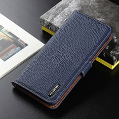 Handytasche Stand Schutzhülle Flip Leder Hülle B01H für Xiaomi Mi 12 Ultra 5G Blau