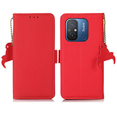 Handytasche Stand Schutzhülle Flip Leder Hülle B01H für Xiaomi Redmi 12C 4G Rot