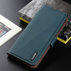 Handytasche Stand Schutzhülle Flip Leder Hülle B01H für Xiaomi Redmi 9i Grün