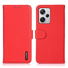 Handytasche Stand Schutzhülle Flip Leder Hülle B01H für Xiaomi Redmi Note 12 Pro+ Plus 5G Rot