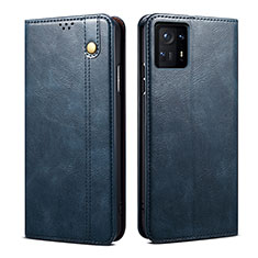 Handytasche Stand Schutzhülle Flip Leder Hülle B01S für Xiaomi Mi Mix 4 5G Blau