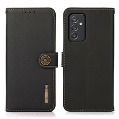 Handytasche Stand Schutzhülle Flip Leder Hülle B02H für Samsung Galaxy A05s Schwarz